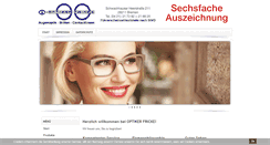 Desktop Screenshot of fricke.igaoptic.de